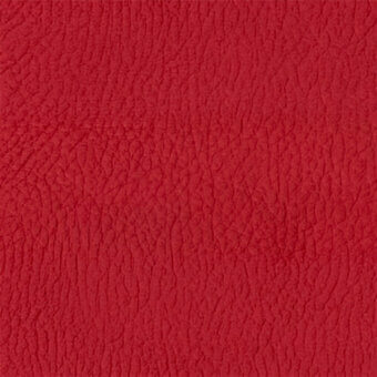 Deep red leather texture with embossed pattern, displaying irregular ridges and valleys across a matte, consistent surface.